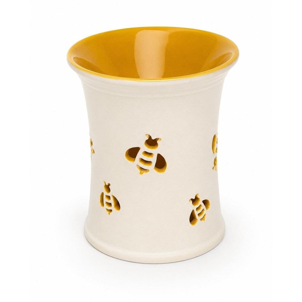 Scentsy Bumblebee Plug-In Wax Warmer Retired Discontinued Bee Cream Yellow Box